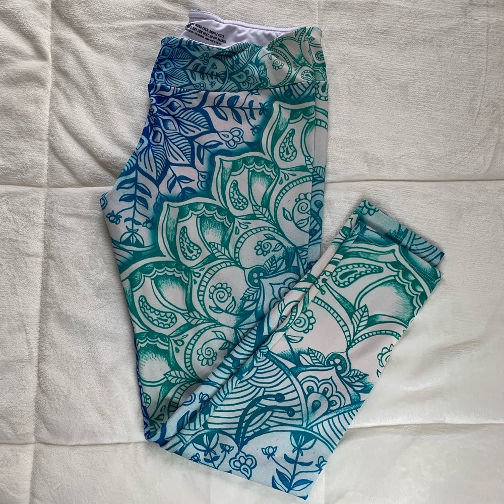 Society6 Paisley Print Leggings